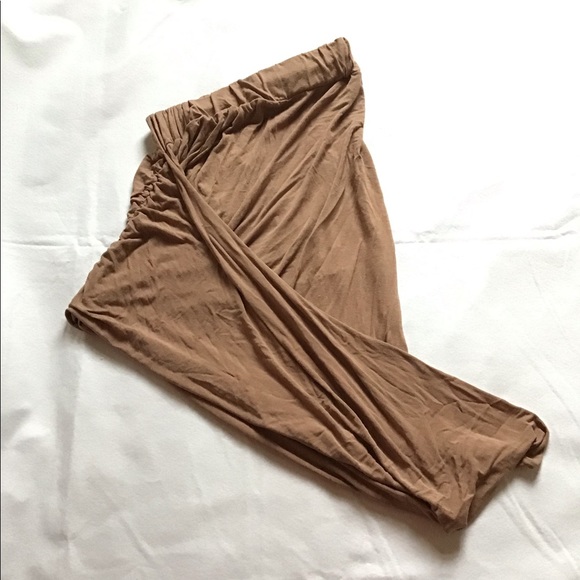 beautiful pointed coffee skirt - Picture 6 of 6